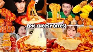 Thumbnail: Epic Cheesy Tteokbokki & Korean Corn Dogs 🤤🔥 | ASMR Mukbang Compilation