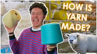 Thumbnail: Wool: From Sheep to Shelf - How Yarn is Made 🐑 | Let's Get Knitting 🧶
