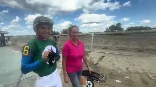 Thumbnail: 3 yr old Monster Max lived up to his name with a powerful maiden win for the $50,000 purse 