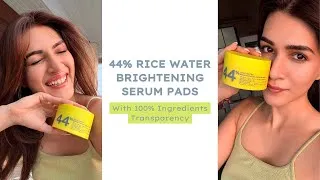 Thumbnail: Introducing 44% Rice Water Brightening Serum Pads