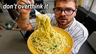 Thumbnail: Great pasta only takes like 2 ingredients!!!