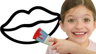 Thumbnail: Adel is Painting and Coloring a Makeup Set | Fun Learning Video for Kids & Toddlers