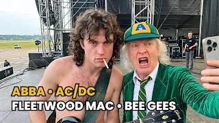 Thumbnail: ABBA, AC/DC, Fleetwood Mac & Bee Gees — Then vs Now 2026 😳