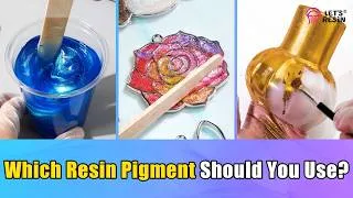 Thumbnail: Resin Pigments Explained: Powders, Glitters & Flakes for Stunning Effects!
