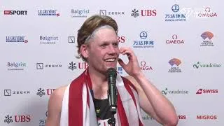 Thumbnail: Parker Wolfe after winning his first Diamond League in Zurich!