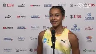 Thumbnail: Audrey Werro 1:53.70 World Leading 800m win over Femke Bol at Zurich Diamond League