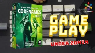 Thumbnail: Codenames Duet | Gameplay with Tutorial | Let's Sit & Play