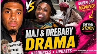 Thumbnail:  🚨MAJ & DREBABY DRAMA TAKES OVER 😳 | Queen Opp: What Happens Next?⏪⏪