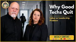 Thumbnail: Why Good Techs Quit | The ICT Industry Has A Leadership Problem Not A Labor Problem  |RCDD