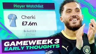 Thumbnail: FPL Gameweek 3 Early Thoughts 🔥 Transfers Made ✅ Triple Captain Haaland 🤔