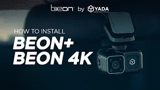 Thumbnail: How to Install YADA BEON+ and BEON 4K Dash Cam Body Cam 2-in-1