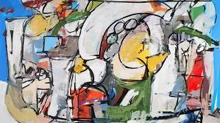 Thumbnail: painter Francesco D'Adamo - Gambit, 2026 (Abstract Expressionism, neo-expressionism)
