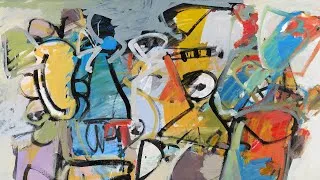 Thumbnail: painter Francesco D'Adamo - Stoviglie, 2025 (Abstract Expressionism, Lyrical Abstraction)