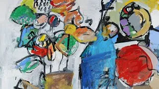 Thumbnail: painter Francesco D'Adamo - Late Home, 2025 (Abstract Expressionism, Lyrical Abstraction)