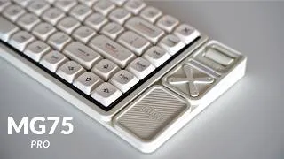 Thumbnail: Thocky Creamy Slim Profile!? MG75 Pro by IQUNIX - (Review, Unboxing& Sound Test)