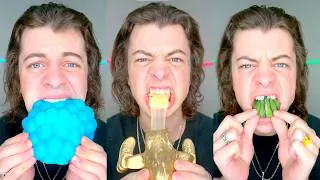 Thumbnail: Big vs Small Food Challenge! Epic Luke Did That Shorts