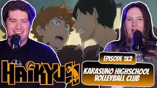 Thumbnail: A HEATED RIVALRY! | Haikyu Married Reaction | Ep 1x2, "Kurasuno Highschool Volleyball Club"