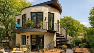 Thumbnail: Why This 590 Sq Ft Two-Story Silo Home Feels Like The Most Charming Yet | Le Tuan Home Design