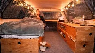 Thumbnail: 2 Hours Solo Truck Camping in the Rain | Sounds of Camping | No Talking