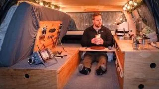 Thumbnail: Solo Truck Bed Camping in Rain & Fog | Sounds of Camping | Relaxing ASMR