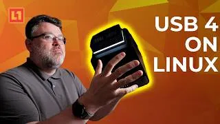 Thumbnail: Linux USB 4/Thunderbolt Upgrades? You Bet!