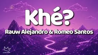 Thumbnail: Rauw Alejandro & Romeo Santos - Khé? (Letra) || Tú queriendo ser mi amiga y te besé