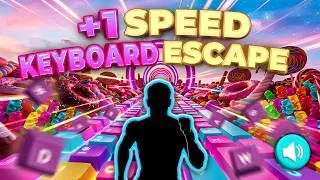 Thumbnail: KEYBOARD ESCAPE ⌨️ SPEED RUN | Immersive Interactive Warm Up | ROBLOX OBBY | Level 18 | Full Body