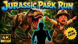 Thumbnail: JURASSIC PARK RUN | Escape the T-Rex | Immersive Interactive Warm Up | Level 16 | Full Body Workout