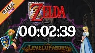 Thumbnail: 🚨 GLITCH 🚨 SPEEDRUN 00:02:39 | Link to the Past (SNES)