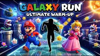 Thumbnail: Immersive Interactive Warm-Up Routine | SUPER MARIO GALAXY RUN! ⭐️🍄 Fun Workout | Full Body