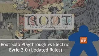 Thumbnail: Root Solo Playthrough vs Electric Eyrie from Clockwork Expansion Using Latest Rules Updates