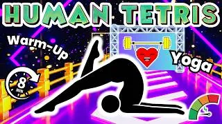 Thumbnail: HUMAN TETRIS SOLO 🧩 | Only 1% Can Beat Every Level | Interactive Game