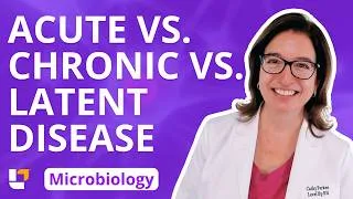 Thumbnail: Acute vs. Chronic vs. Latent Diseases: Microbiology for Pre Nursing & Pre Med, STEM |@LevelUpRN