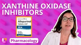 Thumbnail: Xanthine Oxidase Inhibitors - Allopurinol: Pharmacology - Musculoskeletal System | @LevelUpRN​