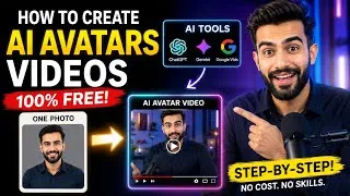 Thumbnail: How to Create an AI Avatar Video for FREE with ChatGPT, Gemini & Google Vids