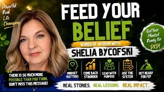 Thumbnail: “FEED YOUR BELIEF” 🔥 | Sheila Bycofki’s Powerful Words of Wisdom Before PXP