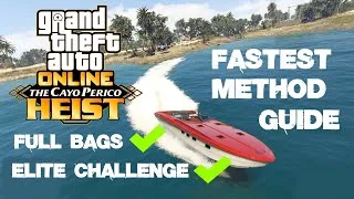 Thumbnail: CAYO PERICO HEIST: FASTEST METHOD | Full Bag | Elite Challenge | Speedrun Guide (GTA Online)