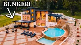 Thumbnail: Inside Jaw Dropping Home w/ UNDERGROUND BUNKER!
