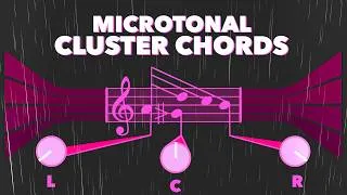 Thumbnail: microtonal cluster chords go kinda hard ngl