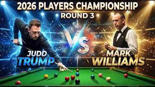Thumbnail: Judd Trump vs. Mark Williams 2026 Snooker Players Championship 3#snooker #foryou #film #mvp