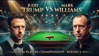 Thumbnail: Judd Trump vs. Mark Williams 2026 Snooker Players Championship#film #snooker  #shortvideos #foryou