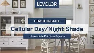 Thumbnail: LEVOLOR® Cellular Day/Night Shade | Intermediate Rail Skew Adjuster