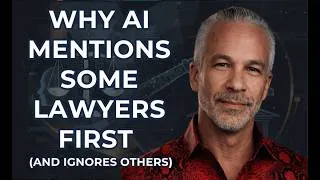 Thumbnail: Why do AI systems keep mentioning certain lawyers… while ignoring others?