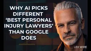 Thumbnail: Why AI Picks Different Best Personal Injury Lawyers Than Google Does