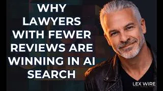 Thumbnail: Why Lawyers With Fewer Reviews Are Winning in AI Search