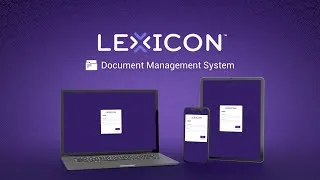 Thumbnail: Lexicon DMS: Comprehensive Document Management All In One Place