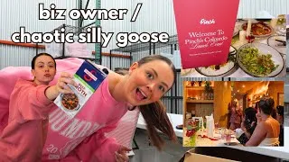 Thumbnail: venting & being crazy! 🤪 behind the scenes of building a brand | weekly vlog 💕
