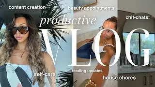 Thumbnail: VLOG: productive week in my life! 📱🩵💉 botox appt, housework, content creation, unboxings & more!
