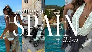 Thumbnail: MALLORCA & IBIZA TRAVEL VLOG 🛩️🌺 Spain Girls Trip! boat day, shopping, night clubs, exploring & more