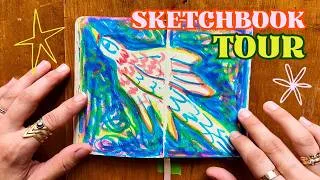 Thumbnail: sketchbook tour for nosy artists (with art supply recs!!)